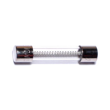 Midwest Fastener Glass Fuse, MDL Series, Time-Delay, 5A, 250V AC, 5 PK 67274